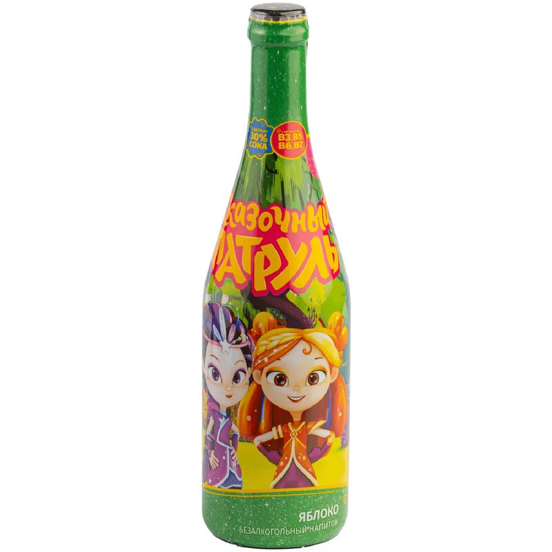 

Напиток газированный Ми-Ми-Мишки Яблоко с соком 750 мл дизайн в ассортименте