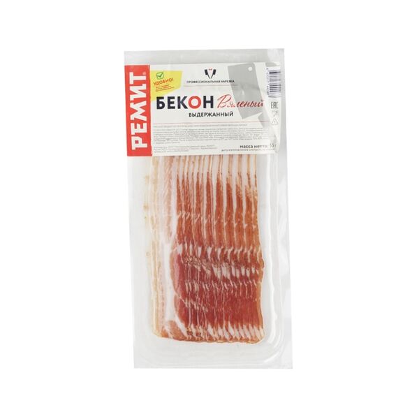 Бекон Ремит вяленый из свинины 55 г