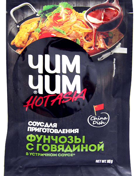 Соус для приготовления фунчозы с говядиной Чим Чим Hotasia