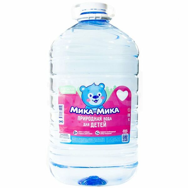 Вода природная для детей негазированная 