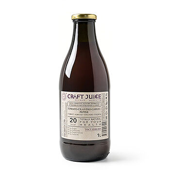 Сок Craft juice томат-кинза-перец-чеснок с морской солью 1 л