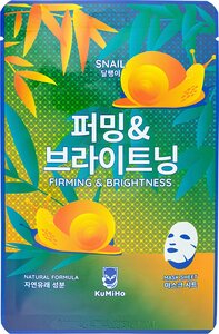 Маска KuMiHo для лица с экстрактом муцина улитки в Магнит со скидкой –15%