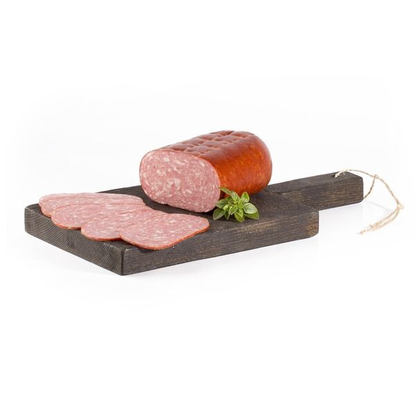 Колбаса варено-копченая Окраина Испанская