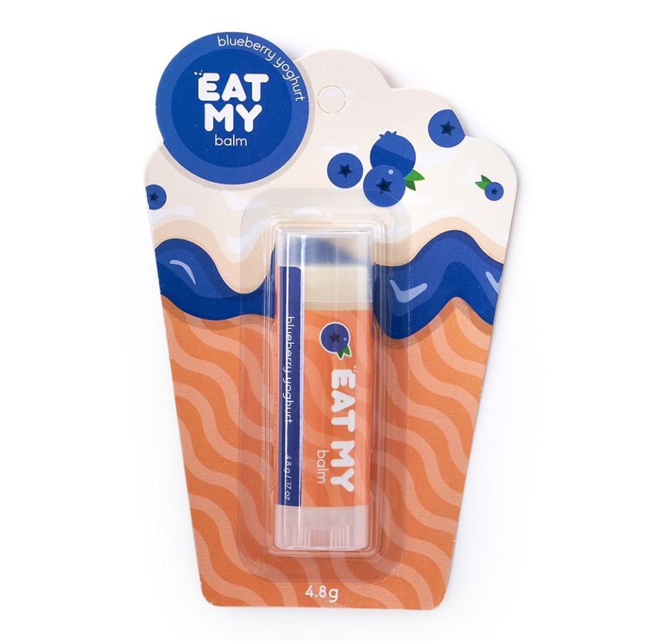 

Бальзам для губ Eat my Йогурт с голубикой 4.8 г