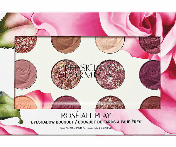 PHYSICIANS FORMULA Палетка теней для век Rose All Play Eyeshadow Bouquet, 13,7 г, Роза