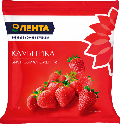 

Клубника замороженная ЛЕНТА