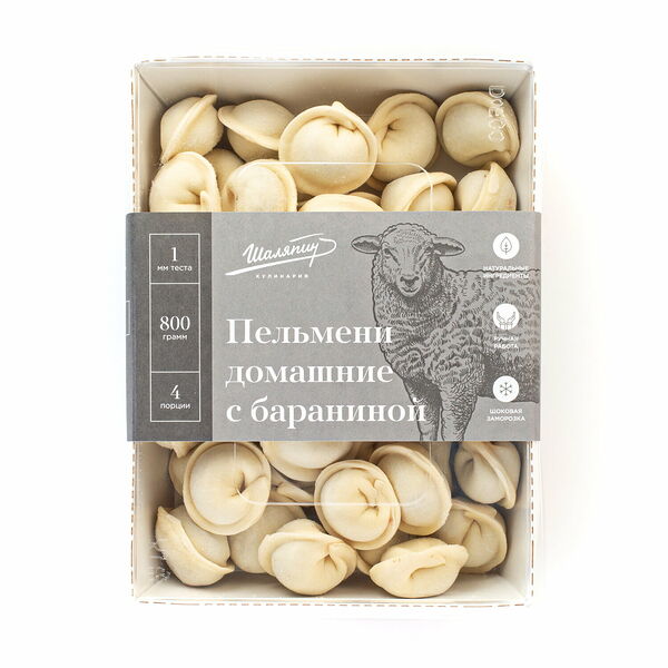 Пельмени домашние с бараниной ТМ Шаляпин
