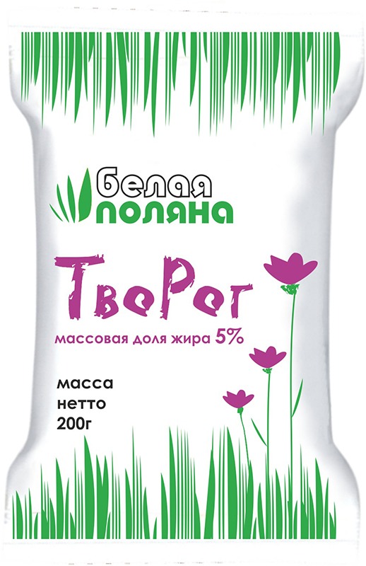 

Творог Белая поляна 5% 200 г