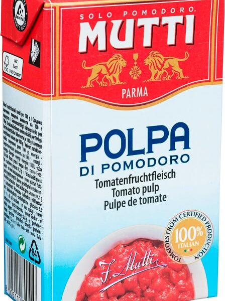 Томаты Mutti Polpa резаные 500г