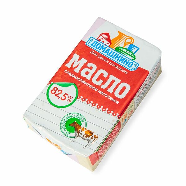 Масло сливочное Село Домашкино традиционное 82.5%