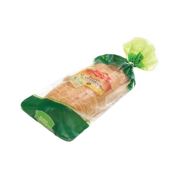 Батон Черёмушки Пшеничный с отрубями в нарезке, 350 г