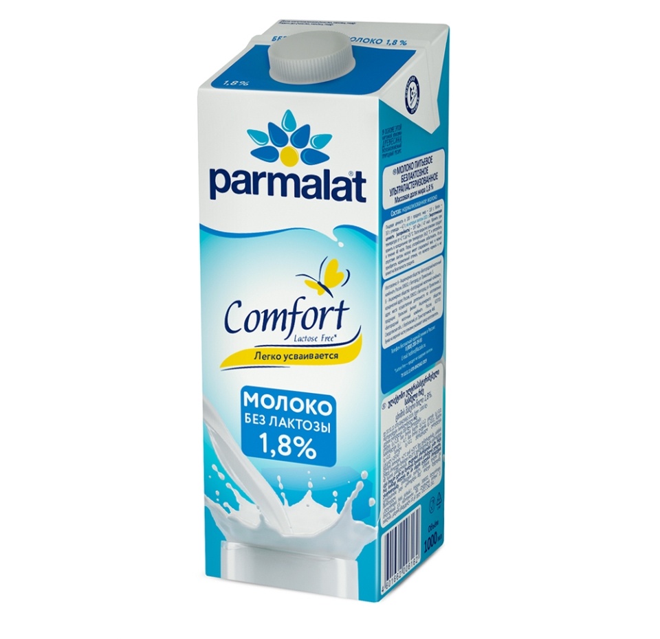 

Молоко Parmalat Comfort Безлактозное 1.8% 1 л