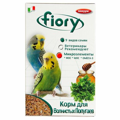 Корм для волнистых попугаев Fiory Pappagallini