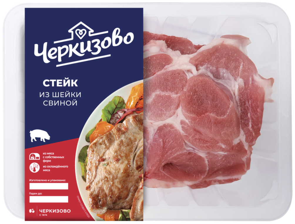 

Стейк Черкизово свиной из шейки 500 г