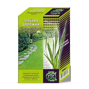 Газон декоративный «Зелёная дорожка», «Гавриш», 1 кг, Россия