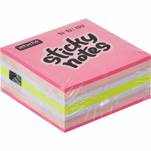 Стикеры наклейки для заметок 1 блок по 250 листов
