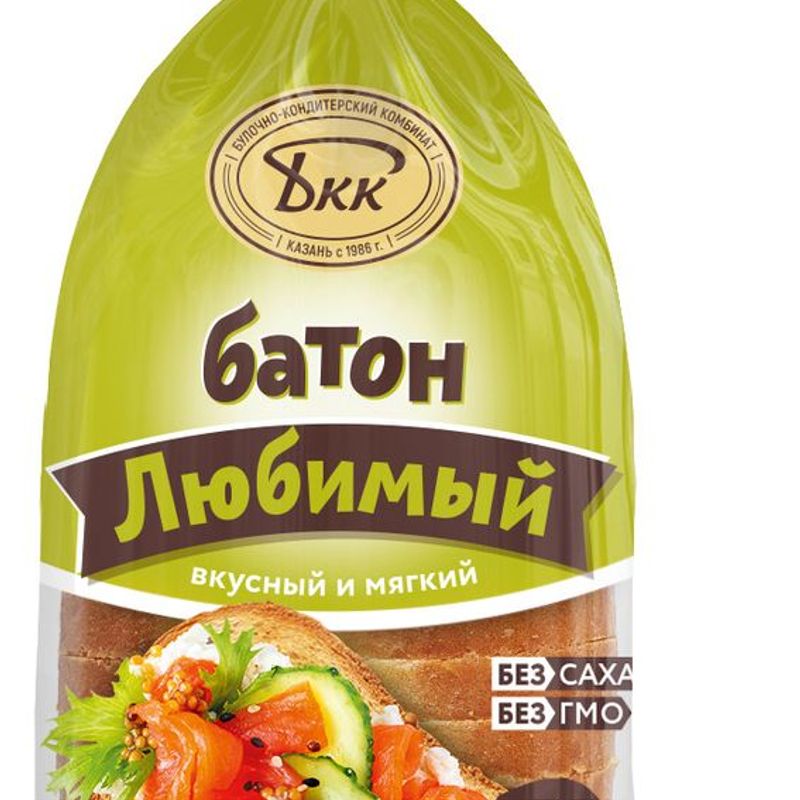 

Батон БКК Любимый Горчичный в нарезке 250г