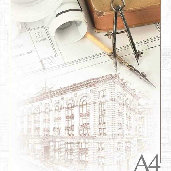 Бумага для черчения Hatber А4, 10 листов