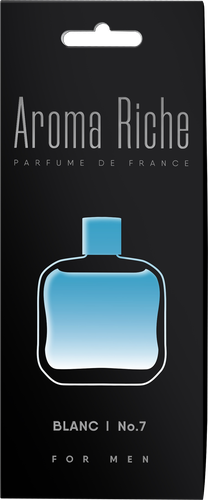 

Ароматизатор AROMA RICHE Blanc №7, картонный 14 г