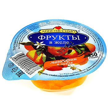 Желе плодово-ягодное Аппетиссимо Мандарин в желе