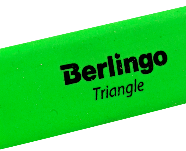 Ластик BERLINGO Triangle,треугольный,термопластичная резина,44х15х15мм 