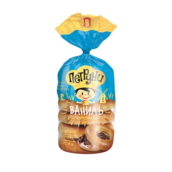 Сдоба Петровский Петруни Ваниль разрезанные