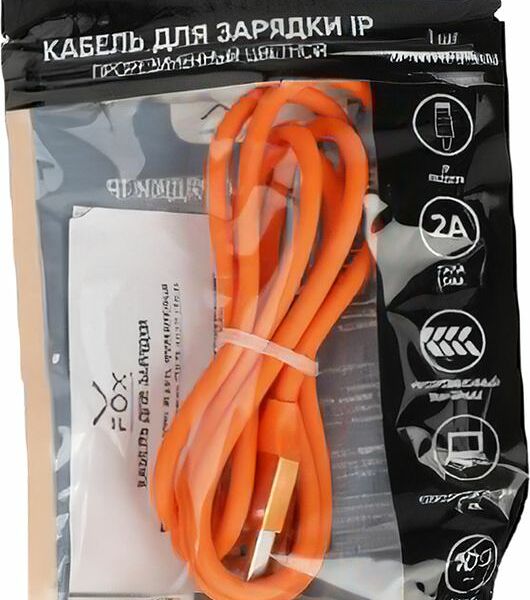Кабель Fox для зарядки Micro USB 1м 1шт.