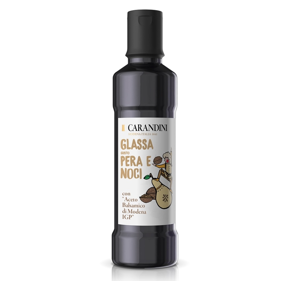 

Соус Carandini с бальзамическим уксусом из Модены с ароматом груши и грецкого ореха 250мл