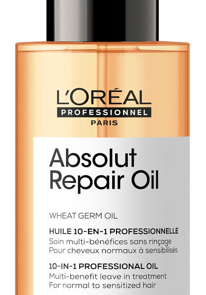 Масло L'Oreal Professionnel Paris Absolut Repair Gold многофункциональное для восстановления поврежденных волос 10в1 90 мл