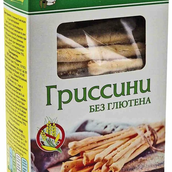 Хлебные палочки Мак Мастер Гриссини без глютена