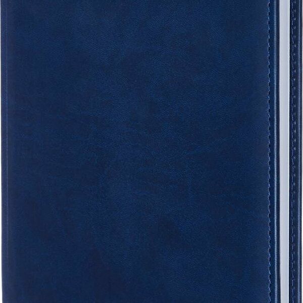 Ежедневник недатированный синий,А5,148х218мм,176л,ATTACHE Вива