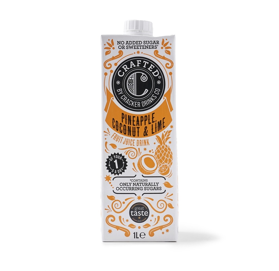 

Сок Craft juice Pineapple, Coconut & Lime ананас, кокос и лайм 1 л