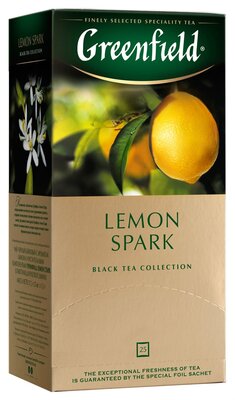Чай черный Greenfield Lemon Spark, 25 пакетиков