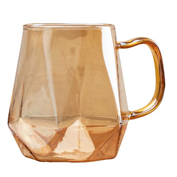 Кружка Taller, 300 мл, янтарная, стекло