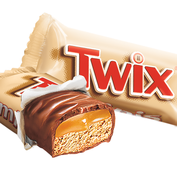 Шоколадные конфеты Twix Minis вес