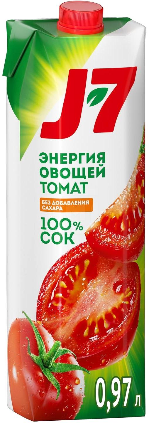 

100% томатный сок с мякотью J7 0,97л