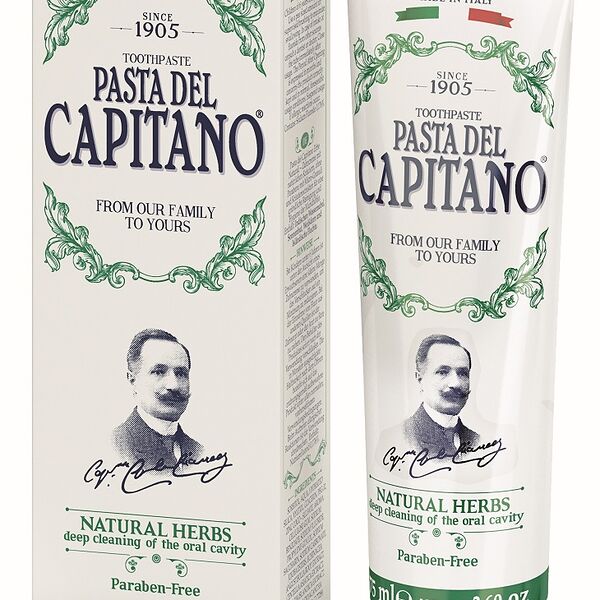 Pasta Del Capitano 1905 Natural Herbs Зубная паста 75 мл 1 шт