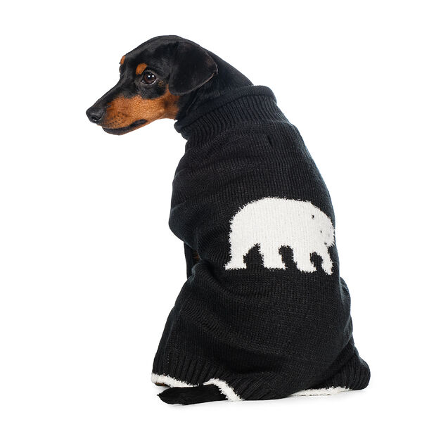 Свитер для собак XL черный (унисекс)