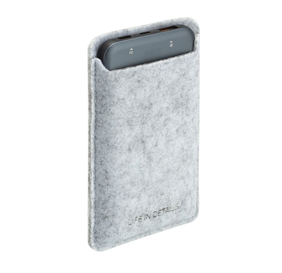 

Внешний аккумулятор Deppa NRG Alum LCD 10000 мАч, графит