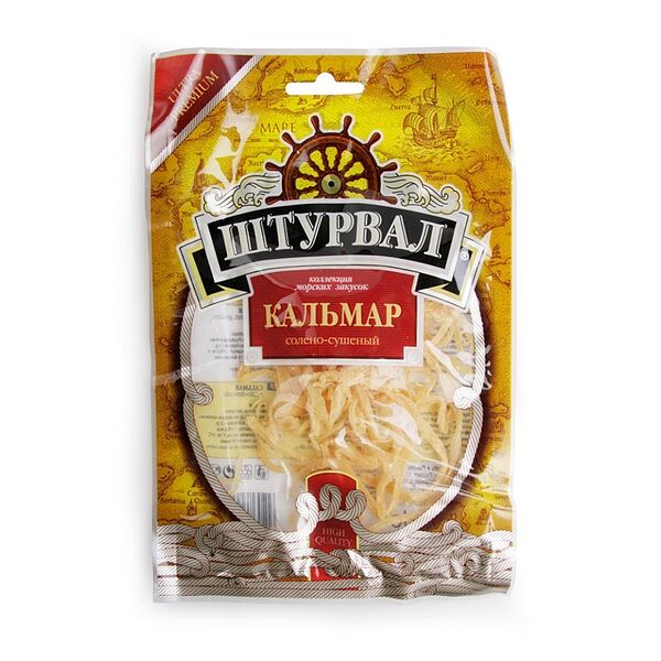 Кальмар солёно-сушёный, «Штурвал»