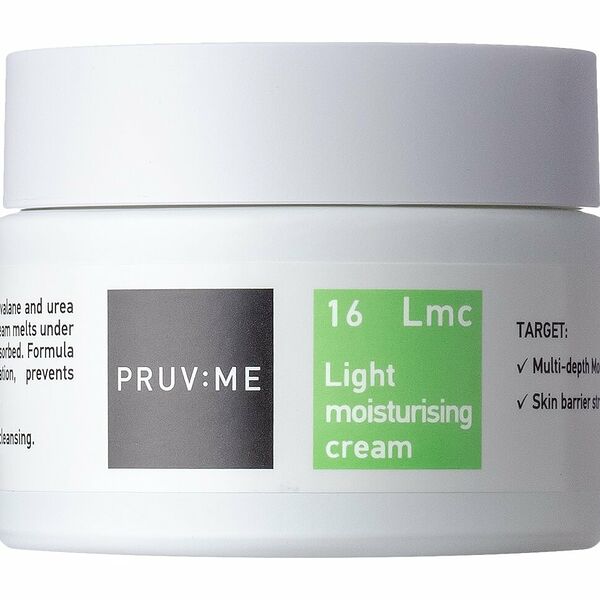 PRUV:ME Lmc 16 Light moisturising cream Крем для лица с легкой текстурой увлажняющий, 50 мл