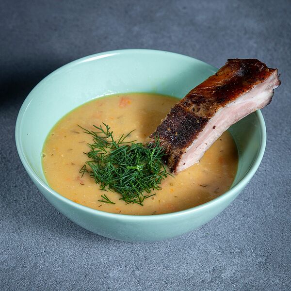 Суп Гороховый со свиными ребрами