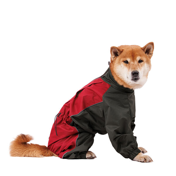 Комбинезон теплый Rungo Бигль мальчик красный