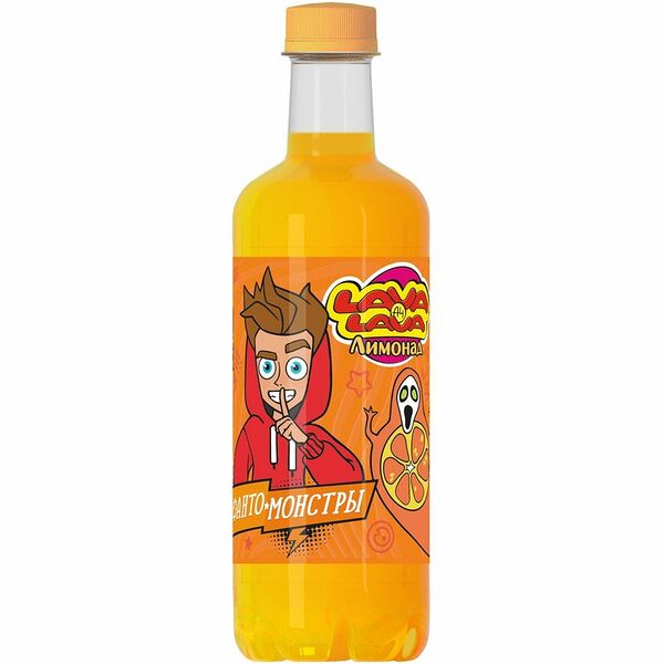 Напиток безалкогольный Lava Lava Фанто-Монстры сильногазированный 0.5л