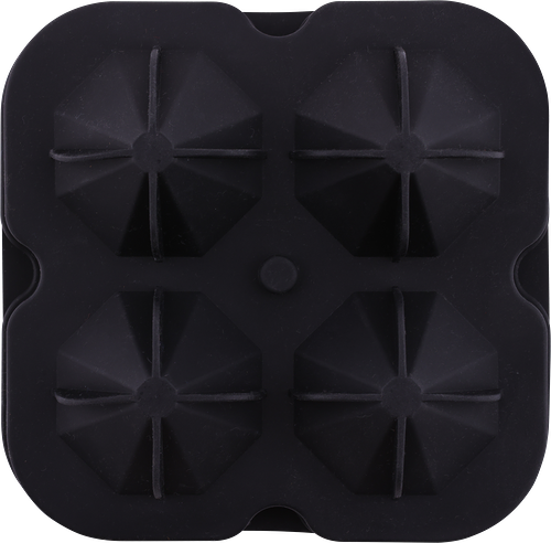 Форма для льда HOMECLUB Diamond 12,5x12,5x3,5см, силикон, Арт. IC-2