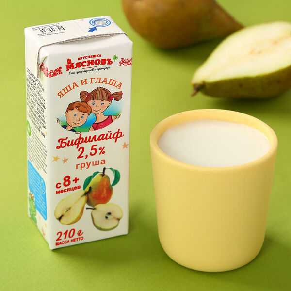 Бифилайф 2,5% груша МясновЪ Вкусняшка от КуулКлевер