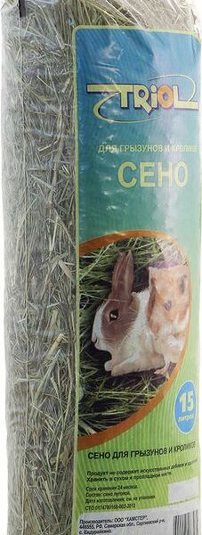 Сено Triol Криспи для грызунов