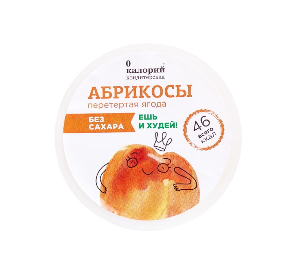 

Десерт Абрикосы протертые без сахара 0 калорий 120 г