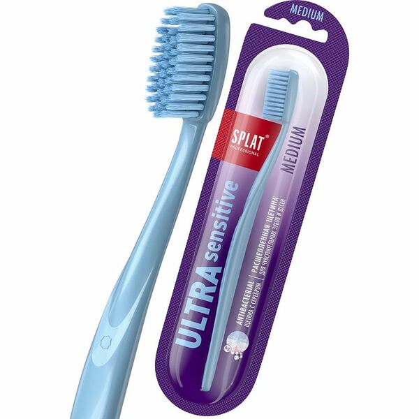 Зубная щётка Splat Professionаl Sensitive Medium средней жёсткости