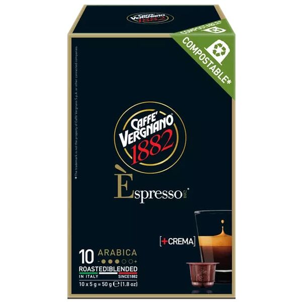 Кофе в капсулах для кофемашин Vergnano Espresso Arabica 10 шт